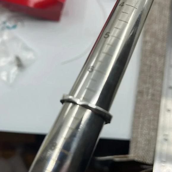 💎 Rare QVC Sterling Silver Gray Chalcedony & Marcasite Ring - Size 7 - Picture 12 of 17